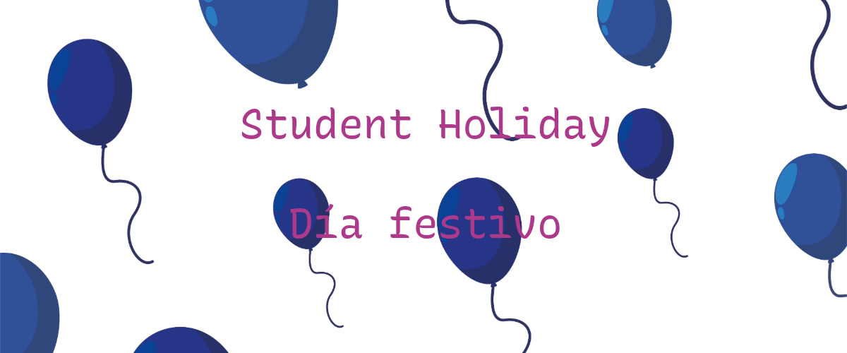 student holiday image